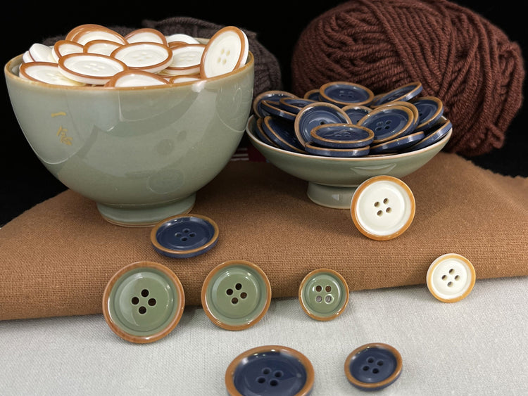 Corozo Imitation Buttons