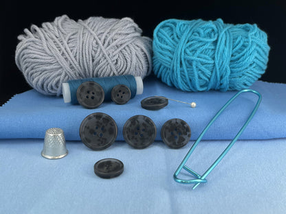 Dark Grey Camouflage Buttons,15-25mm (24L-40L). Multi Colored. 4-Hole Sew On for Suits, Pants, Dresses, Coats, Jackets & Sweaters