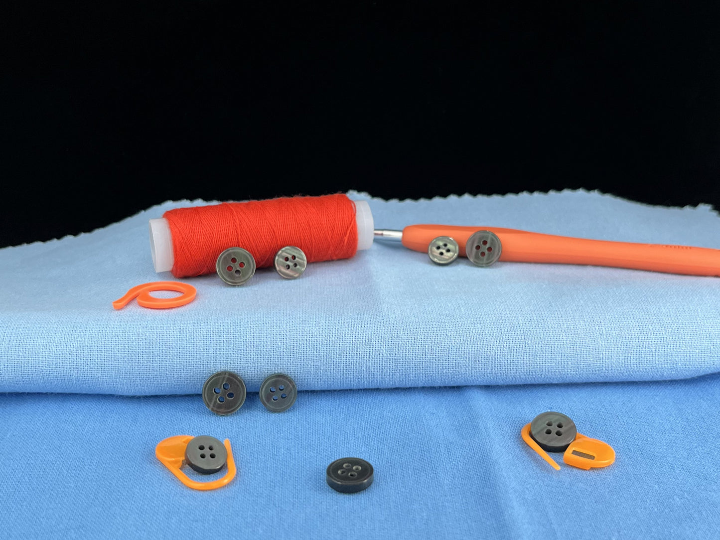 Light Grey Rimmed Pearl Imitation Buttons with Beautiful Effect, 9mm & 10mm (14L & 16L). 4-Hole Sew On for Shirts, Blouses & Apparel