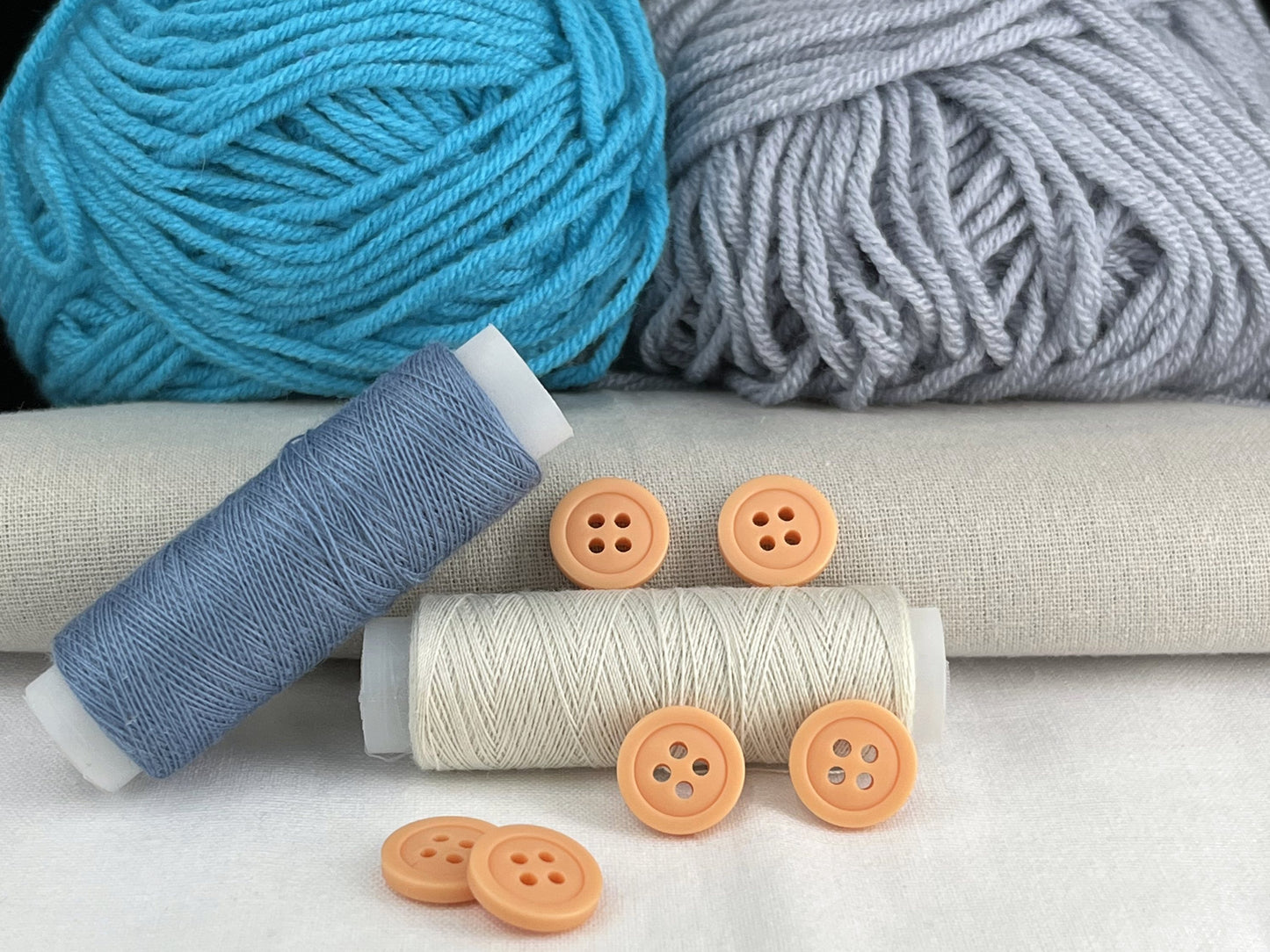 Premium Apricot Buttons, Recycled Plastic, 12.7mm (20L). 4-Hole Sew On for Shirts, Pants, Blouses, Dresses, Skirts, Apparel, Kids Clothes