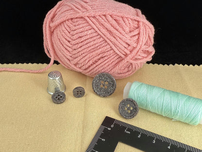 Coffee Brown Stone Imitation Buttons, 10-20mm (16L-32L). Recycled Plastic, 4-Hole Sew On for Shirts, Pants, Dresses, Coats, Jackets