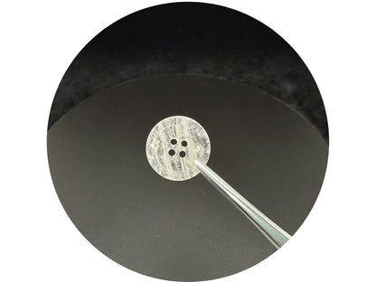 Off-White Marbled Pattern Buttons, Multi-Colored. 10-20mm (16L-32L). Recycled Plastic, 4-Hole Sew On for Shirts, Dresses, Coats, Jackets