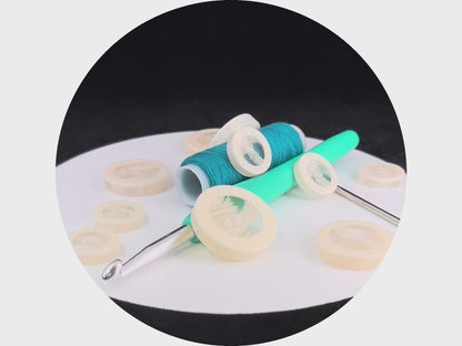 Off-White Translucent Horn Imitation Buttons with Solid Rim. 18-28mm (28L-44L), 2-Hole Sew On, for Jackets, Coats, Apparel & Crafts